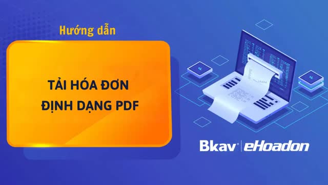 Tải hóa đơn PDF